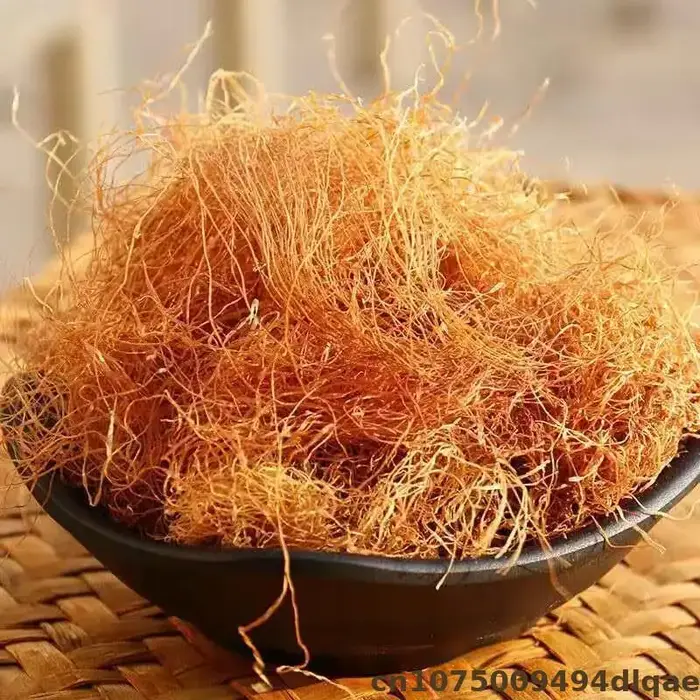 Barbe de maïs séchée naturelle (yu Mi Xu) - Remplisseur de fleurs artificielles | Décor de vacances bricolage pour