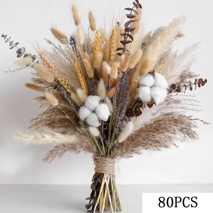 Bouquet de fleurs séchées naturelles