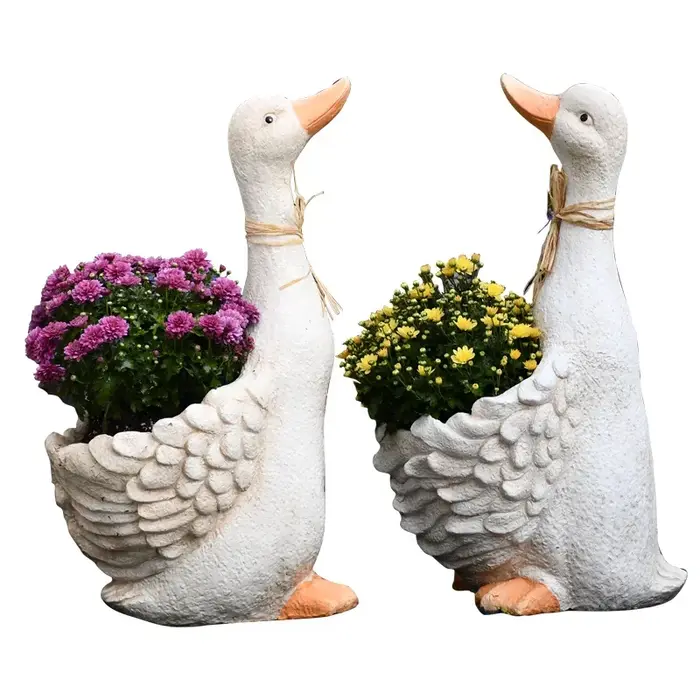 Pot de fleur en forme d'animal mignon