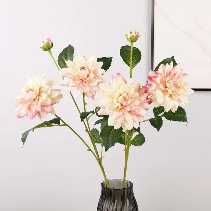 Fleur de Dahlia Artificielle Effet Réel
