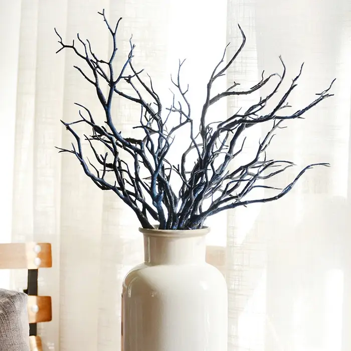 Branche d'arbre artificielle longue