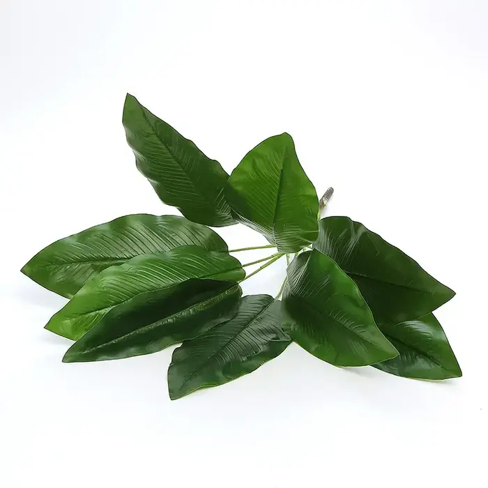 Feuilles de bananes artificielles