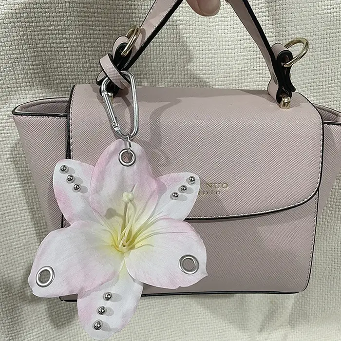 Porte-clés orchidée et lys Phalaenopsis
