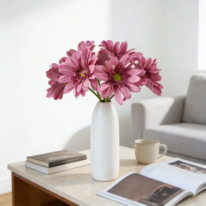 Gerbera artificielle de 14