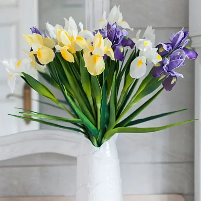 Plante artificielle irlandaise en PU pour la décoration de la maison