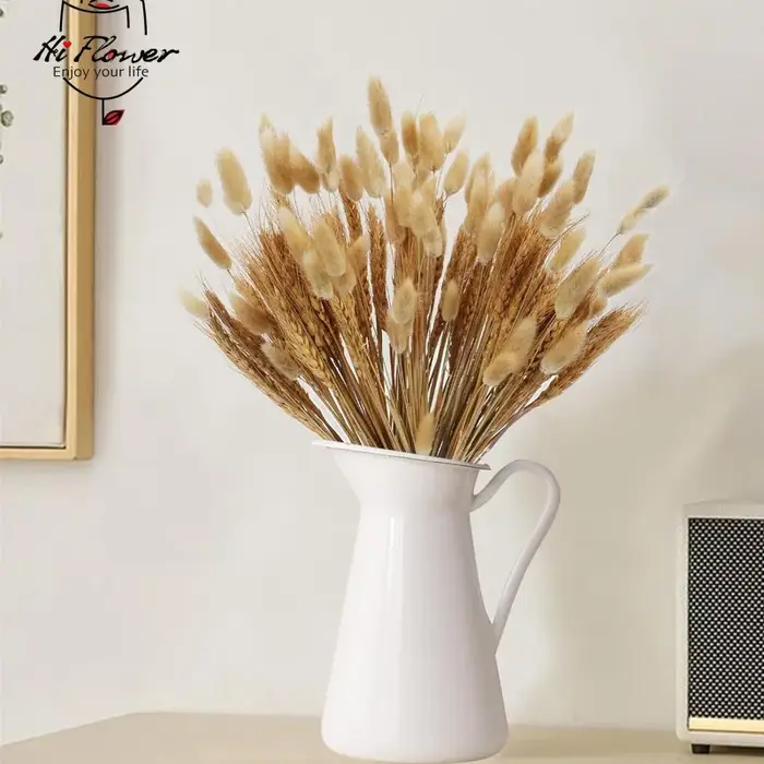 160 Pièces de Fleurs Séchées Naturelles en Épis de Blé pour Décoration Bohème