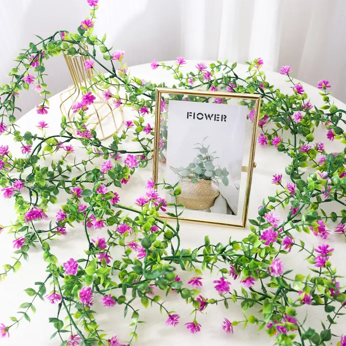 Fleur artificielle d'eucalyptus pour bébé