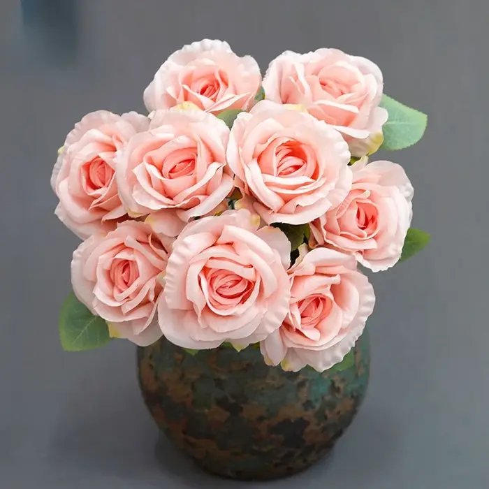 Bouquets de Roses de phénix en soie