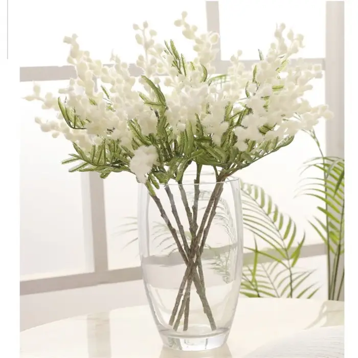 Fleurs artificielles en acacia