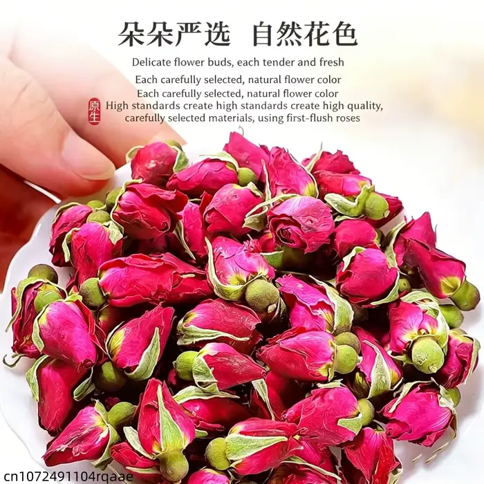 Bourgeons de roses séchées naturelles parfumées de qualité supérieure | Matériaux floraux mixtes – Parfaits pour la