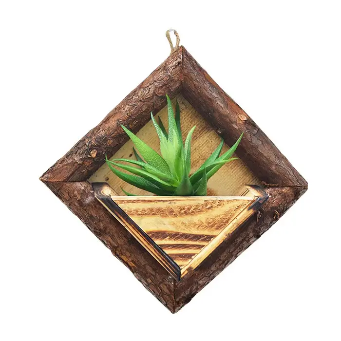 Pots de Fleurs Muraux en Bois, Conteneur Ornemental, user inière de Jardin