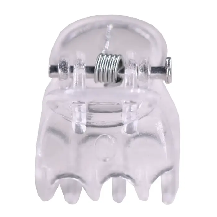 20-1000 pièces transparent 6 griffes orchidée Clips en plastique papillon fleurs Support clair fixat