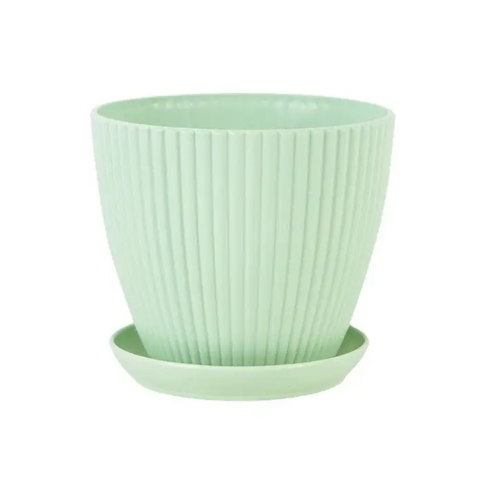 Pots de fleurs en plastique pour la plantation de balcons