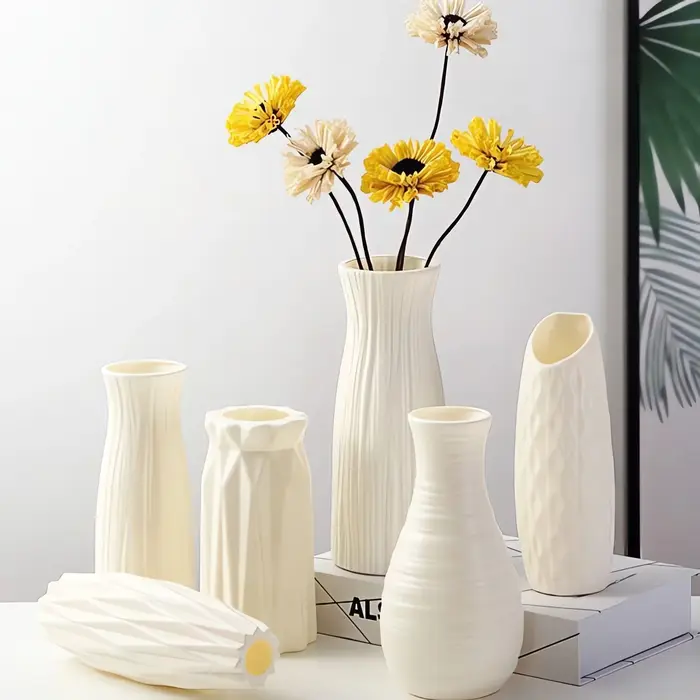 Vase en Plastique Nordique Simple