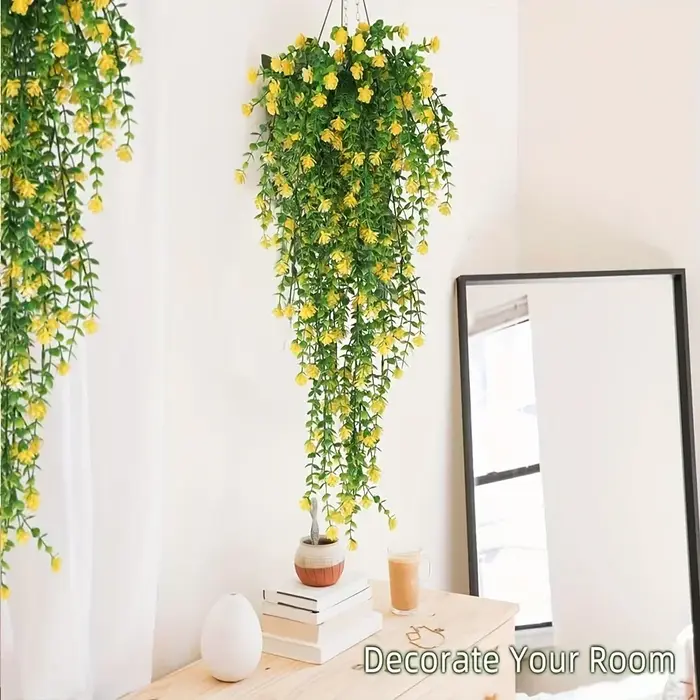 3 pièces, plantes suspendues artificielles fausse plante suspendue