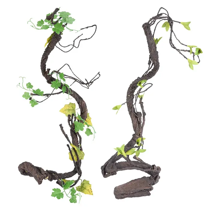 Grimpeur de vigne de reptiles artificiels