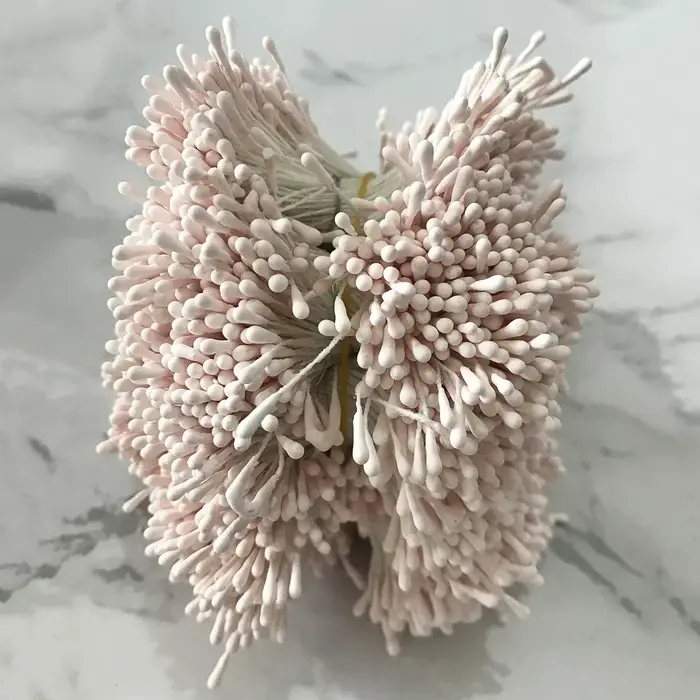 Mini étamine de fleurs artificielles faites à la main