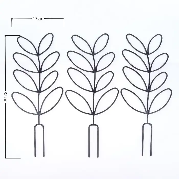 Lot de 3 Supports de Plantes d'Intérieur et d'Extérieur