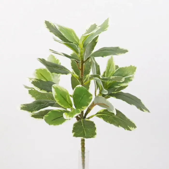 Plante verte artificielle à 35 feuilles, grand arbre de ficus tropical en plastique, arbre de banyan