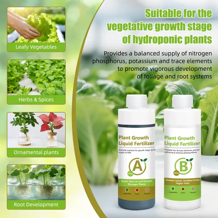 Solution nutritive hydroponique A B