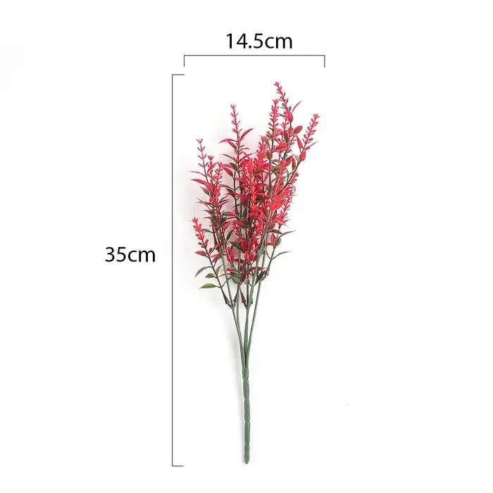 Fleur artificielle en plastique lavande