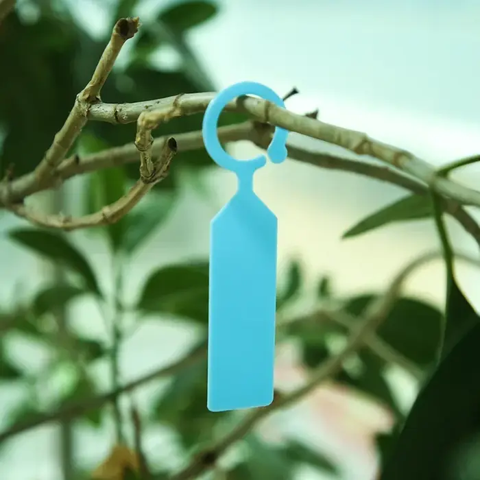 100 étiquettes de plantes réutilisables et imperméables - Marqueurs de jardin en plastique pour fleurs