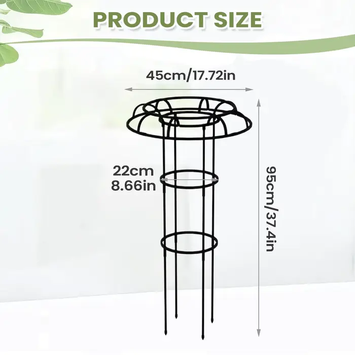 Treillis de jardin en forme de parapluie pour plantes grimpantes