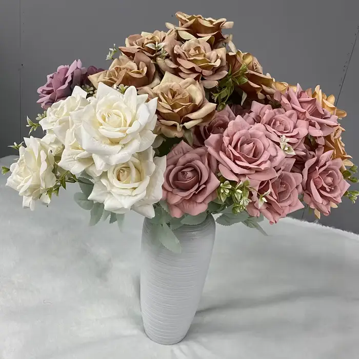 Fleur artificielle d'hibiscus pour mariage