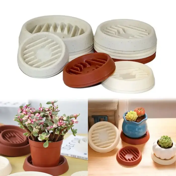 Pot de fleur en plastique pour plantes goutte à goutte