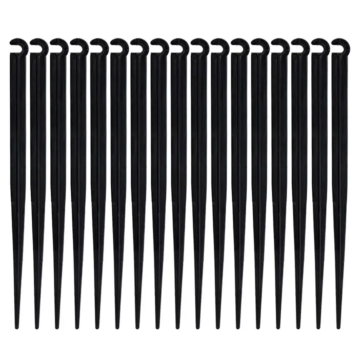 Crochet de Type C Durable pour Pot de Fleurs, Support de Tige, Piquets pour Tuyau de 4/7mm, Raccord