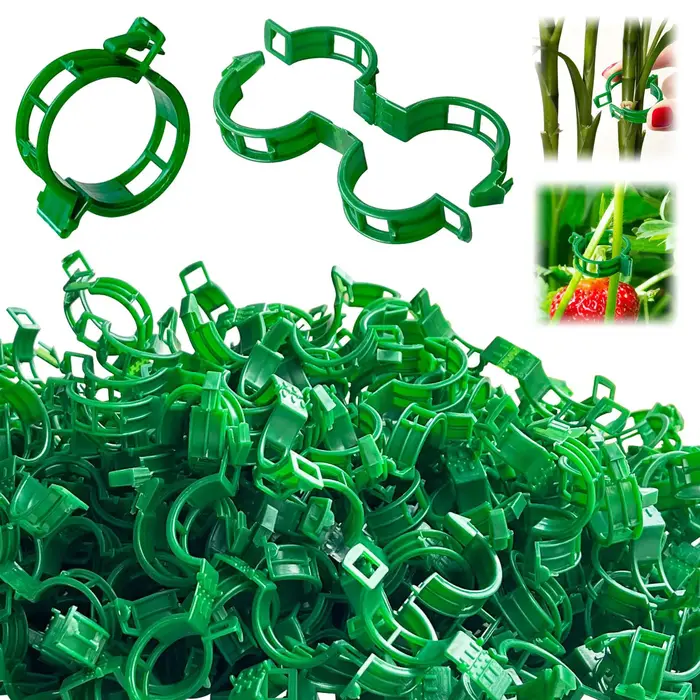 Clips de Support pour plantes-Clips à tomates pour treillis de ficelle