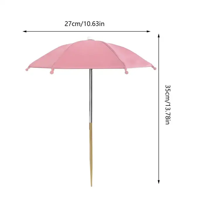 Parasol pour plantes avec piquet métallique