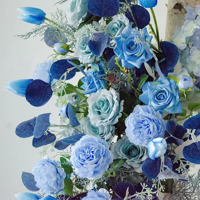NucleoFor-Arche de Fleurs Artificielles pour Décoration de Mariage