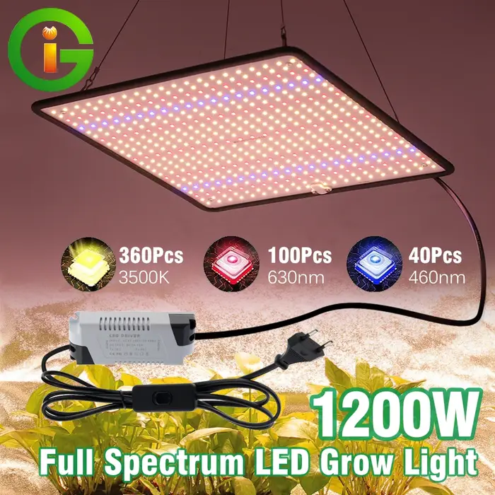 LED élèvent la lumière spectre complet Phyto lampe AC85-240V 40W