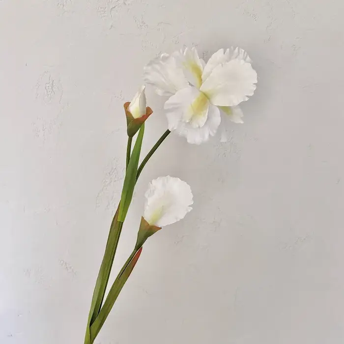 Branche de fleur d'iris artificielle de 80 cm, accessoires de photographie, accessoires de bricolage