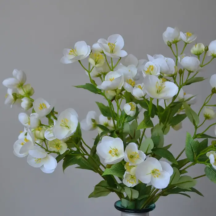 Branches de Hellébore Artificielles pour Décoration de Jardin