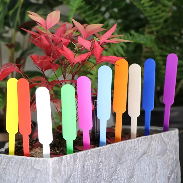 Nouvelles étiquettes de plantes de jardin
