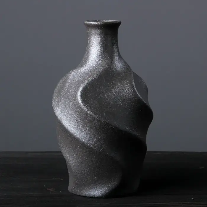 Four à fleurs de Gand Devient une poterie brute, petit appareil à fleurs, décoration de la maison de