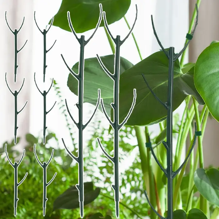 Supports de plantes en plastique