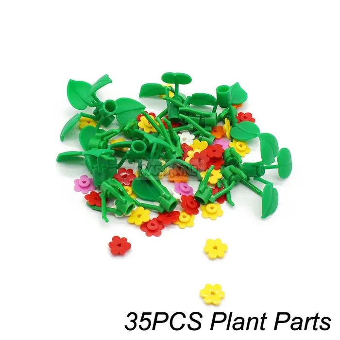 MARUMINE MOC-Ensemble de construction de plantes en forêt naturelle