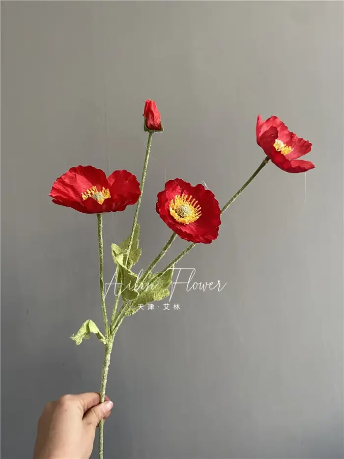 Rose artificielle rouge bordeaux pour mariage, matériel floral de Gand, roseau, brumisateur, plantes
