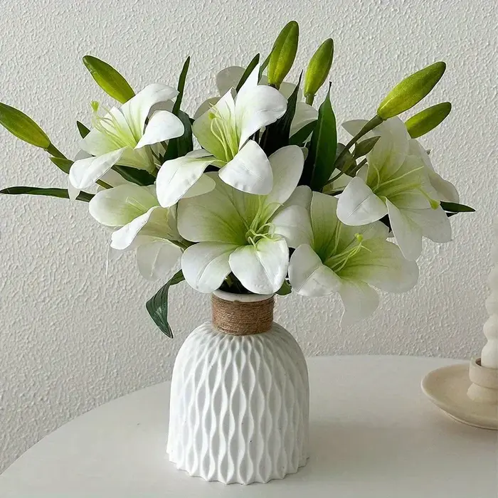 Fleurs artificielles de lys