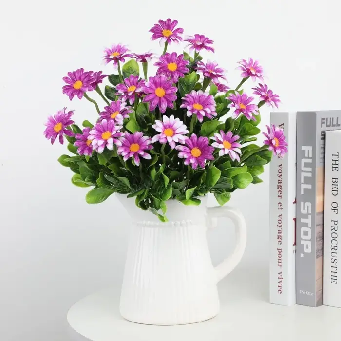 Fausses fleurs artificielles de marguerites