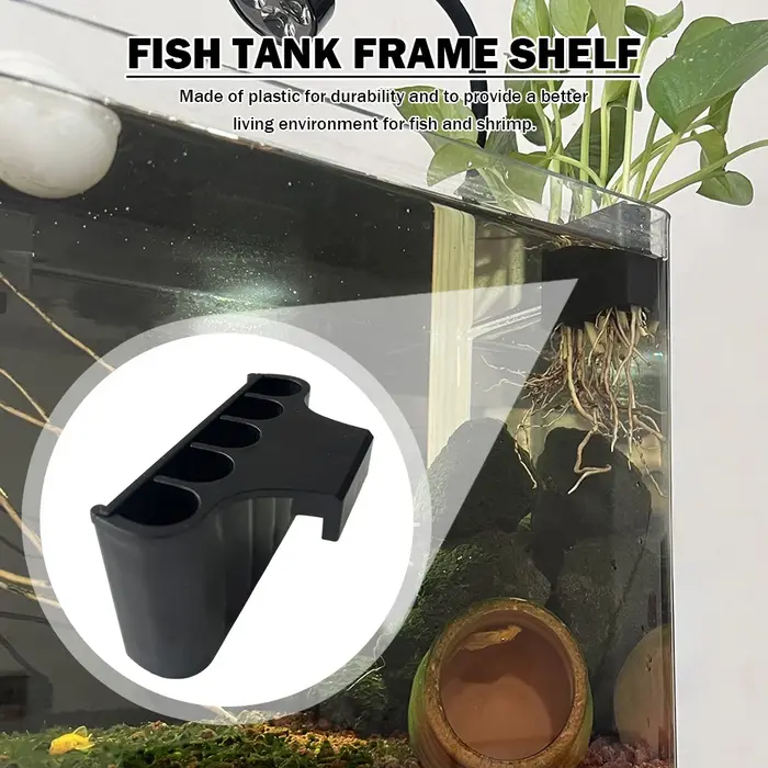 Support pour plantes d'aquarium avec crochet de suspension
