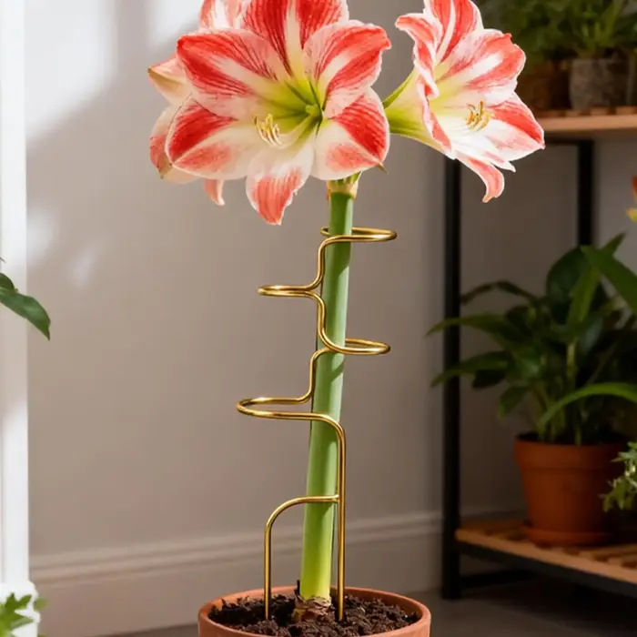 Supports de plantes en métal pour Monstera