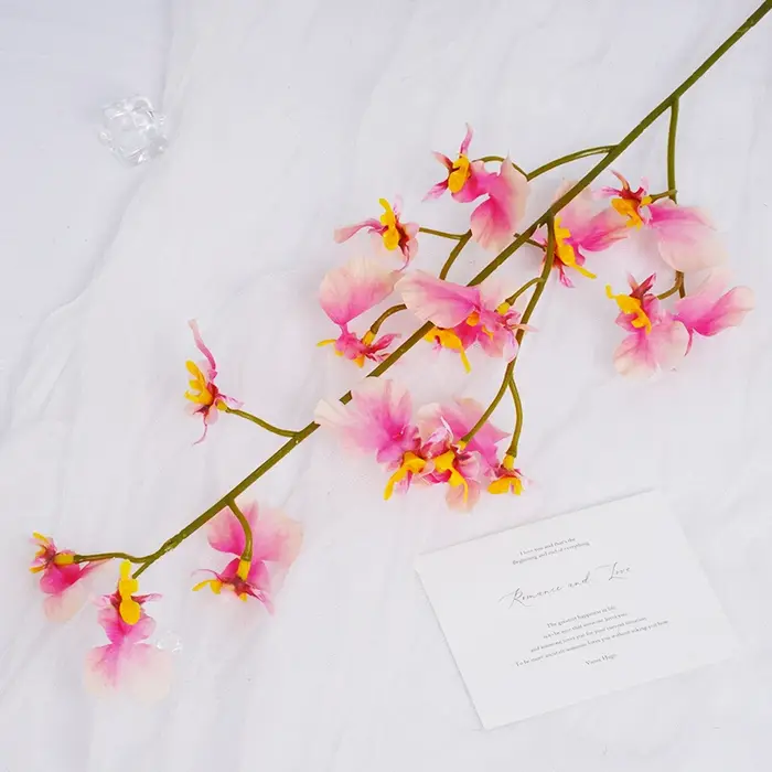 Bouquets de branches d'orchidées pour la décoration de jardin