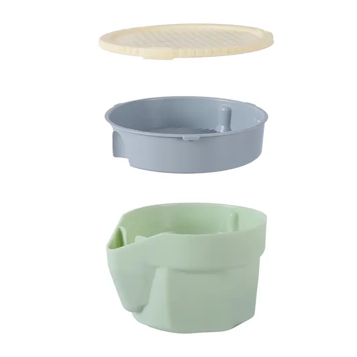 Tasse de plantation d'herbe de chat hiérarchique