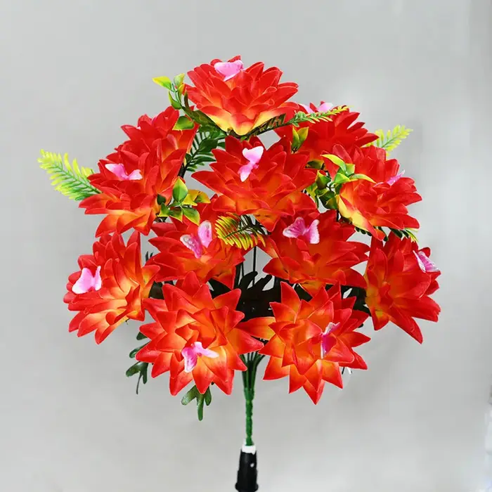 Bouquet de fleurs artificielles
