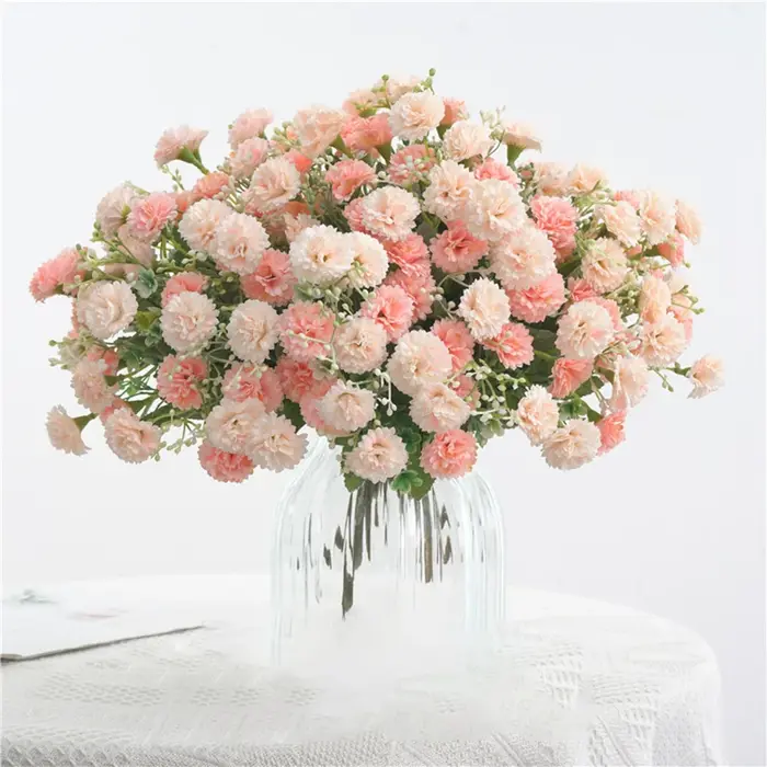 Soie fleur artificielle hortensia lilas maison mariage bouquet de mariée bricolage cadeau arc festival noël Table Center jardin guirlandes
