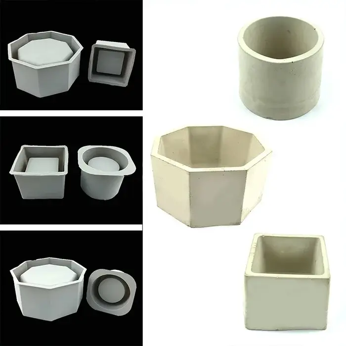 Moule en silicone pour pot de fleur